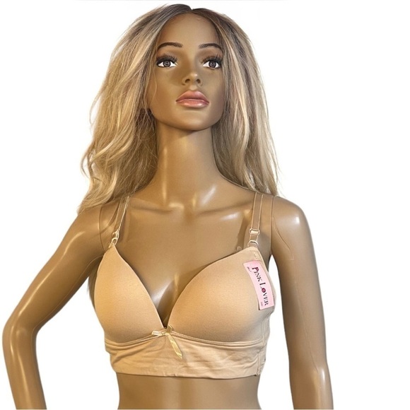 Pink Lover Tan/Beige Bra - Picture 1 of 9